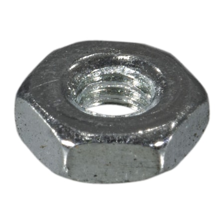 Midwest Fastener Machine Screw Nut, #2-56, Steel, Grade 2, Zinc Plated, 100 PK 03745